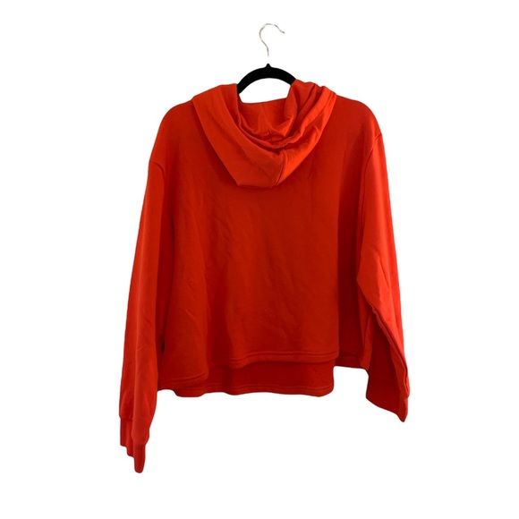 Puma Amplified Cropped Hoodie - Red and White 1X - Picture 4 of 7